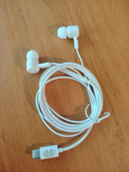 Écouteurs filaires USB-C pour Iphone/Samsung/Redmi/Oppo - personnalisables avec gravure à la demande