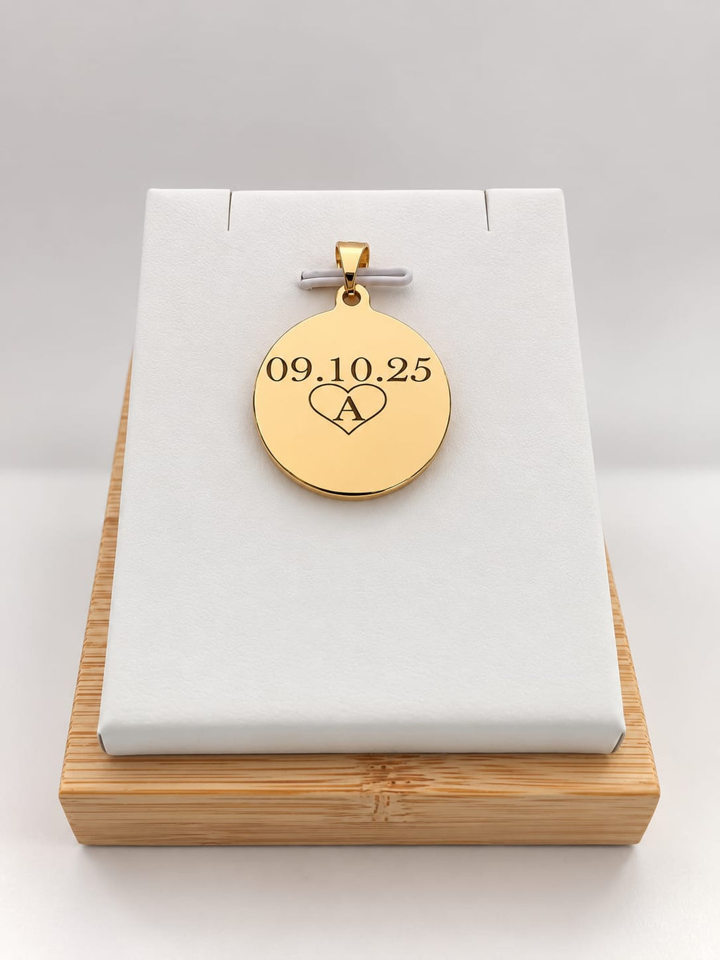 Balance - Collier astrologique zodiaque doré – Pendentif Libra en acier inoxydable - Gravure à la demande