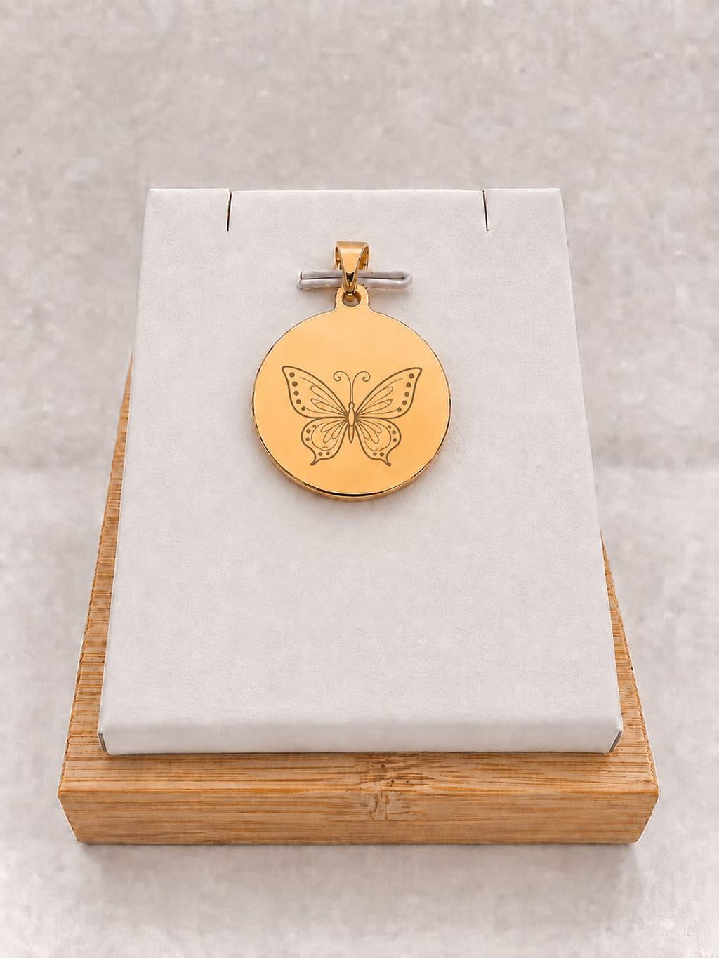 Balance - Collier astrologique zodiaque doré – Pendentif Libra en acier inoxydable - Gravure à la demande