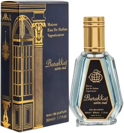 Eau de Parfum Barakkat Satin Oud 50ml - Fragrance World